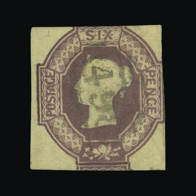 Lot 10459 - Great Britain - QV (embossed) 1847 -  UPA UPA Auction UPA 98