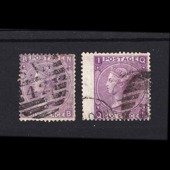 Lot 10470 - Great Britain - QV (surface printed) 11867-80 -  UPA UPA Auction UPA 98