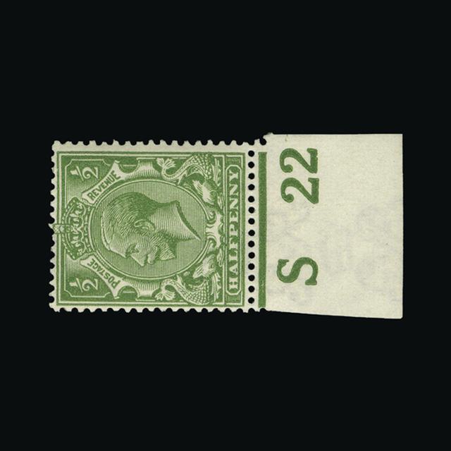 Lot 11178 - Great Britain - KGV 1912 -  UPA UPA Auction UPA 98