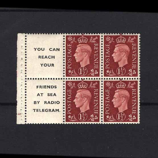 Lot 11503 - Great Britain - KGVI 1937 -  UPA UPA Auction UPA 98
