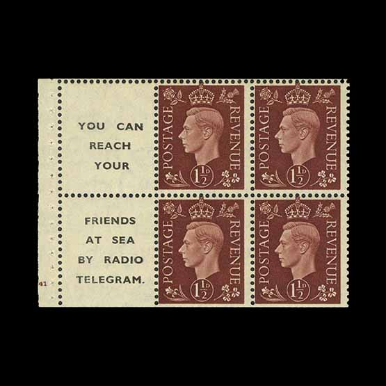 Lot 11505 - Great Britain - KGVI 1937 -  UPA UPA Auction UPA 98