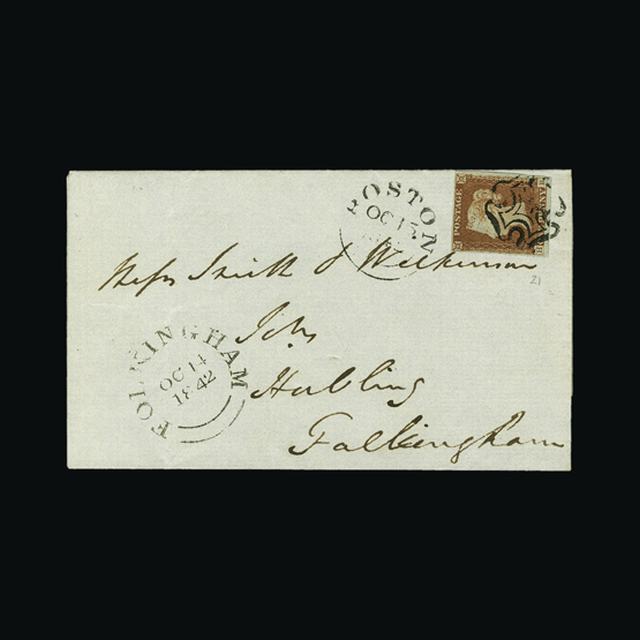 Lot 11687 - Great Britain - Covers - QV 1841 - UPA UPA Auction UPA 98 Lot 11687 - Great Britain - Covers - QV 1841 - UPA UPA Auction UPA 98