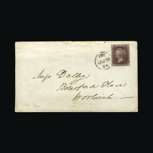 Lot 11693 - Great Britain - Covers - QV 1854-57 - UPA UPA Auction UPA 98 Lot 11693 - Great Britain - Covers - QV 1854-57 - UPA UPA Auction UPA 98