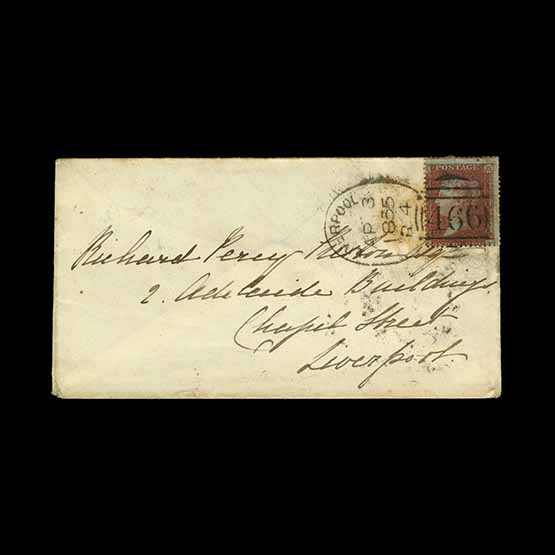 Lot 11694 - Great Britain - Covers - QV 1855 - UPA UPA Auction UPA 98 Lot 11694 - Great Britain - Covers - QV 1855 - UPA UPA Auction UPA 98