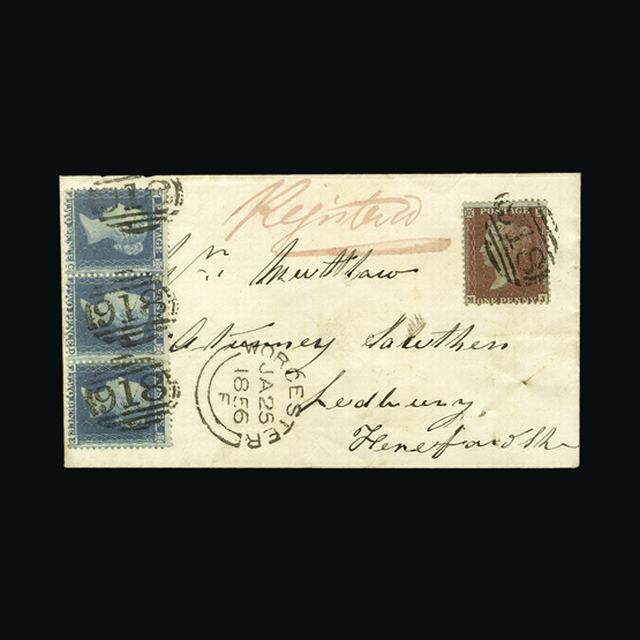 Lot 11695 - Great Britain - Covers - QV 1856 - UPA UPA Auction UPA 98 Lot 11695 - Great Britain - Covers - QV 1856 - UPA UPA Auction UPA 98