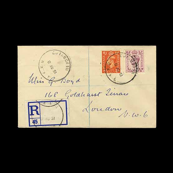 Lot 11781 - Great Britain - Covers - KGVI 1952 -  UPA UPA Auction UPA 98