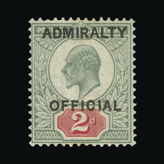 Lot 11908 - Great Britain - Officials 1903 -  UPA UPA Auction UPA 98
