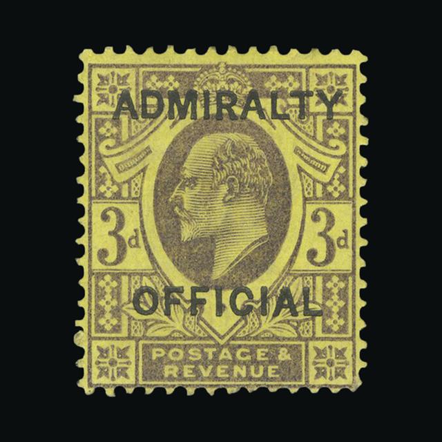 Lot 11912 - Great Britain - Officials 1903 -  UPA UPA Auction UPA 98