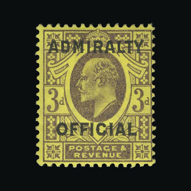 Lot 11920 - Great Britain - Officials 1903-04 -  UPA UPA Auction UPA 98