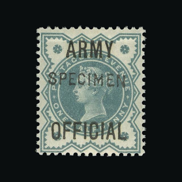 Lot 11923 - Great Britain - Officials 1896-1901 -  UPA UPA Auction UPA 98