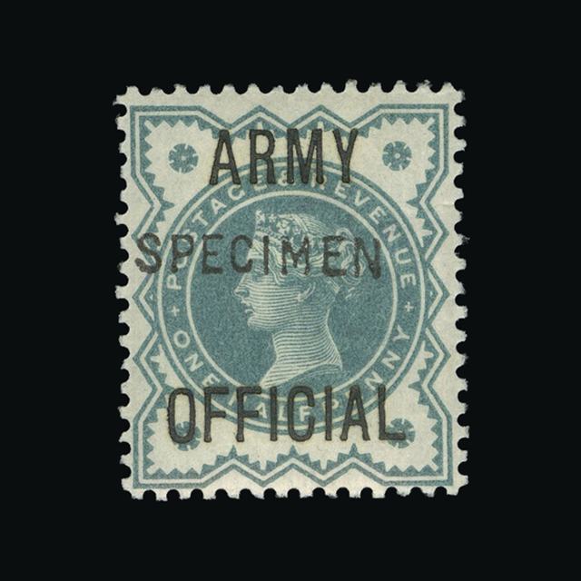 Lot 11924 - Great Britain - Officials 1896-1901 -  UPA UPA Auction UPA 98