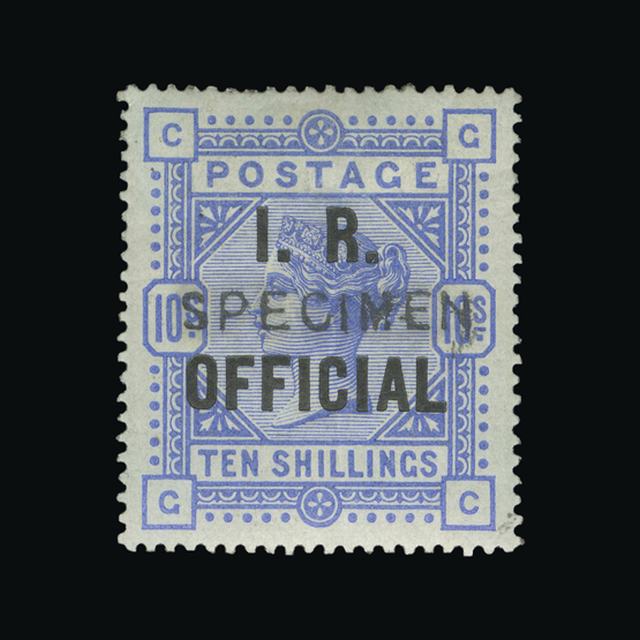 Lot 12012 - Great Britain - Officials 1884-88 -  UPA UPA Auction UPA 98