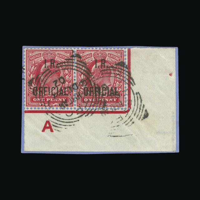 Lot 12023 - Great Britain - Officials 1902-04 -  UPA UPA Auction UPA 98