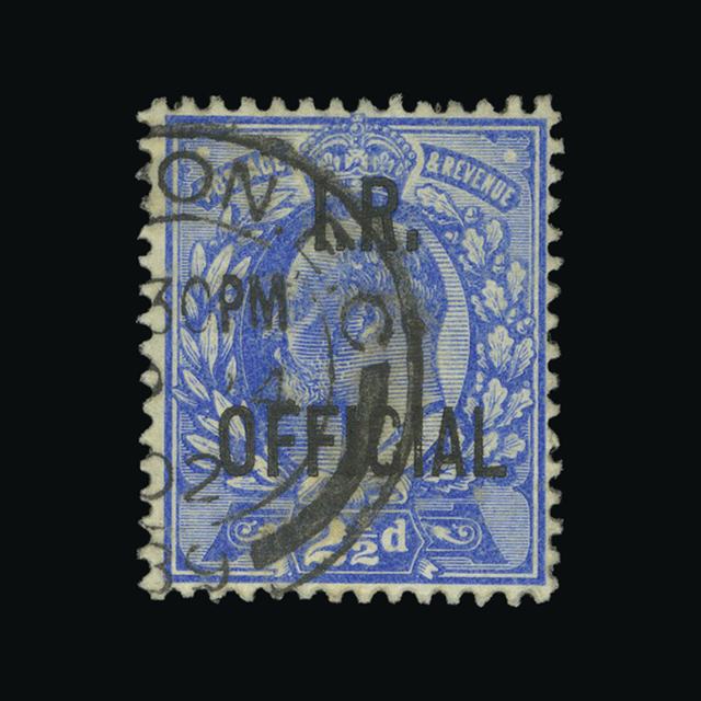 Lot 12026 - Great Britain - Officials 1902-04 -  UPA UPA Auction UPA 98