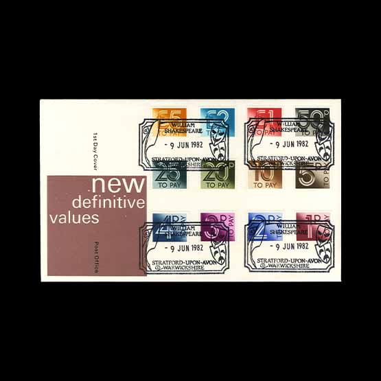 Lot 12088 - Great Britain - Postage Dues 1982 -  UPA UPA Auction UPA 98