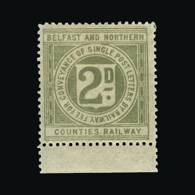Lot 12108 - Great Britain - Railway Letter Stamps 1892 -  UPA UPA Auction UPA 98