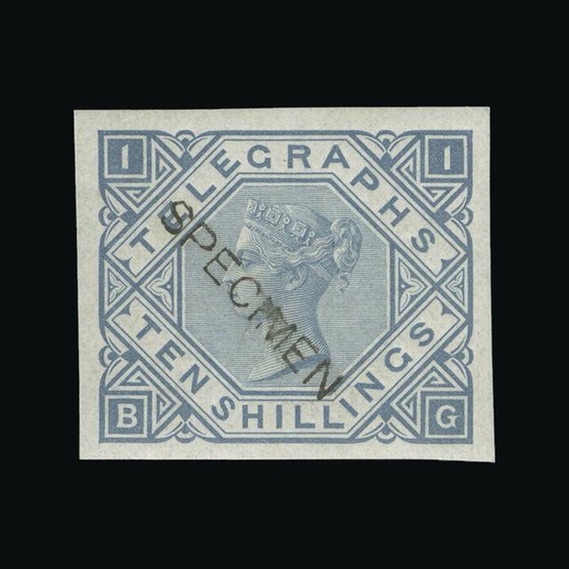Lot 12187 - Great Britain - Telegraphs 1876-81 -  UPA UPA Auction UPA 98