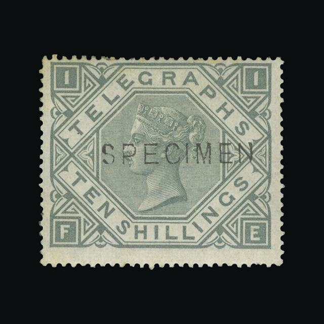 Lot 12193 - Great Britain - Telegraphs 1876-81 -  UPA UPA Auction UPA 98