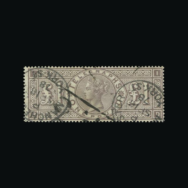 Lot 12196 - Great Britain - Telegraphs 1876-81 -  UPA UPA Auction UPA 98