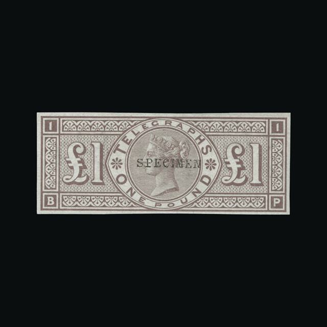 Lot 12198 - Great Britain - Telegraphs 1876-81 -  UPA UPA Auction UPA 98