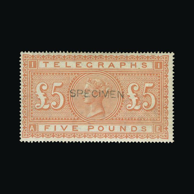 Lot 12200 - Great Britain - Telegraphs 1876-81 -  UPA UPA Auction UPA 98