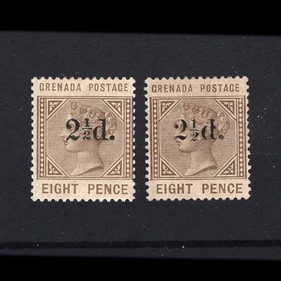 Lot 12809 - Grenada 1888-91 - UPA UPA Auction UPA 98 Lot 12809 - Grenada 1888-91 - UPA UPA Auction UPA 98