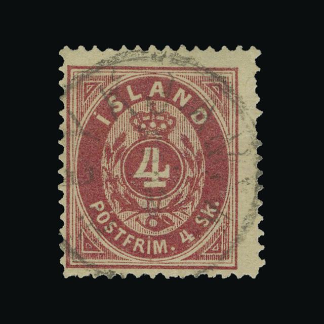 Lot 13385 - Iceland 1873 -  UPA UPA Auction UPA 98