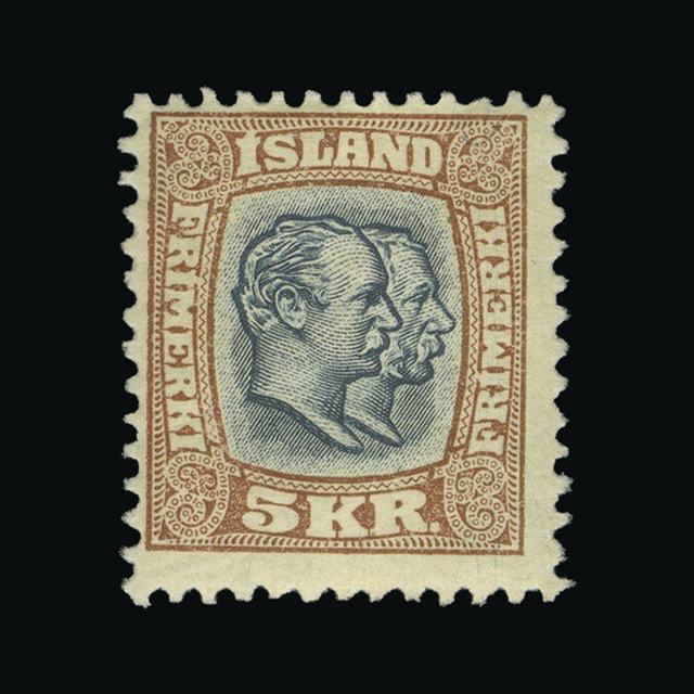 Lot 13397 - Iceland 1907 -  UPA UPA Auction UPA 98