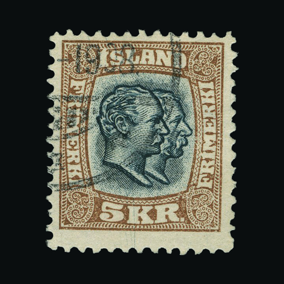 Lot 13399 - Iceland 1907-08 -  UPA UPA Auction UPA 98