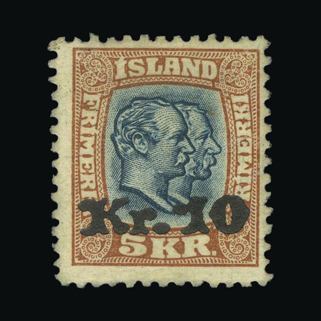 Lot 13404 - Iceland 1921-30 -  UPA UPA Auction UPA 98
