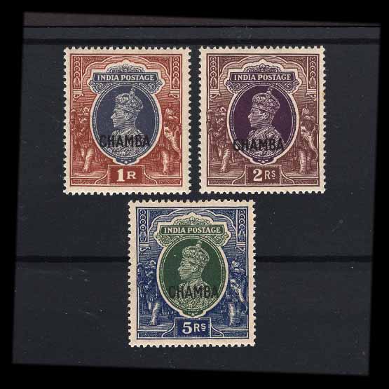 Lot 13676 - India - States - Chamba 1942 -  UPA UPA Auction UPA 98