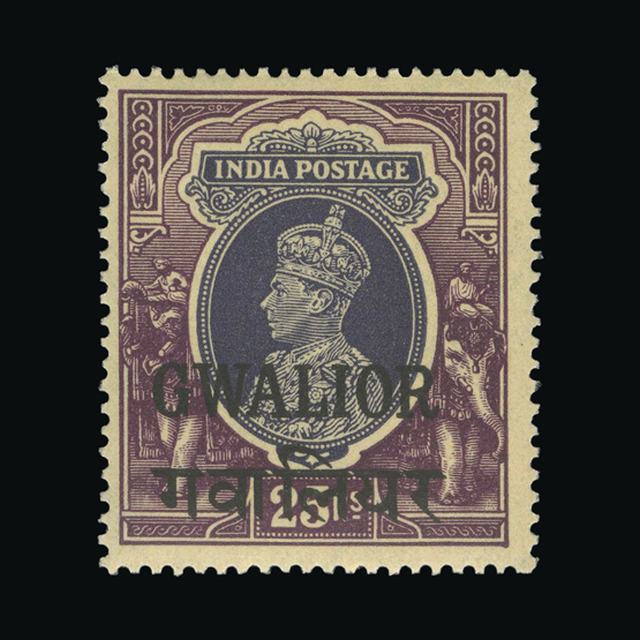 Lot 13733 - India - States - Gwalior 1938 -  UPA UPA Auction UPA 98