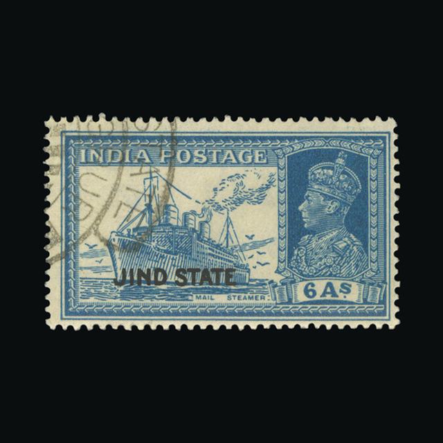 Lot 13765 - India - States - Jind 1937 -  UPA UPA Auction UPA 98