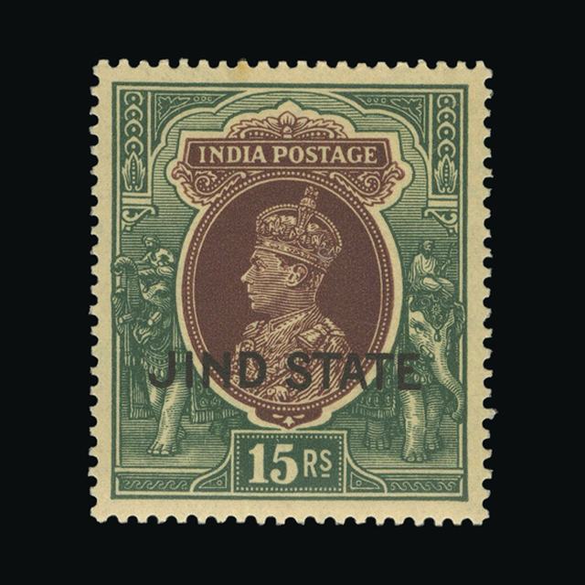 Lot 13771 - India - States - Jind 1937-38 -  UPA UPA Auction UPA 98