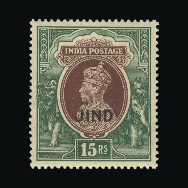 Lot 13780 - India - States - Jind 1941 -  UPA UPA Auction UPA 98