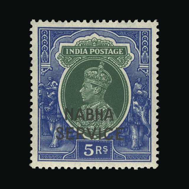 Lot 13796 - India - States - Nabha 1938 -  UPA UPA Auction UPA 98