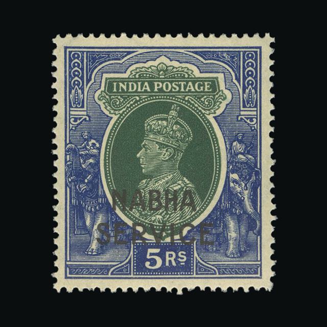 Lot 13798 - India - States - Nabha 1938-43 -  UPA UPA Auction UPA 98