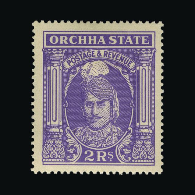 Lot 13807 - India - States - Orchha 1939 -  UPA UPA Auction UPA 98