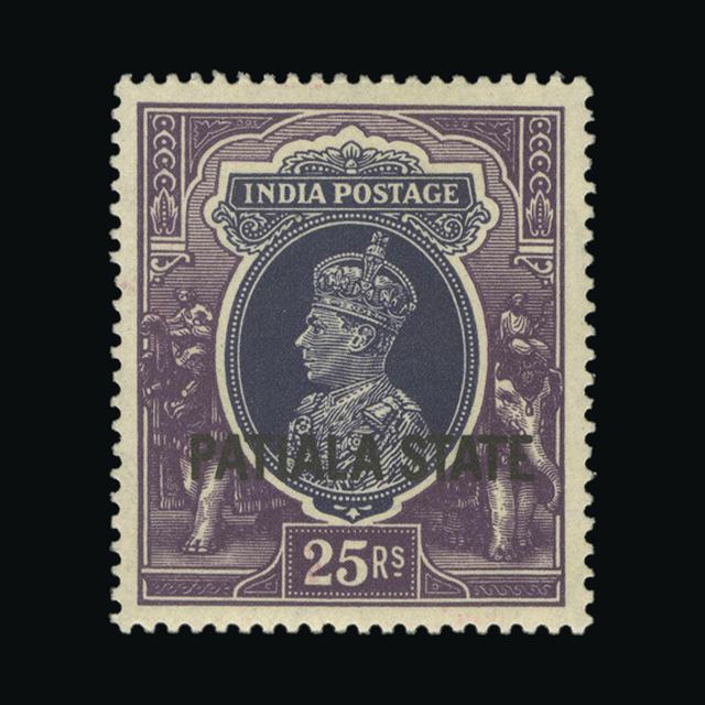 Lot 13812 - India - States - Patiala 1937 -  UPA UPA Auction UPA 98