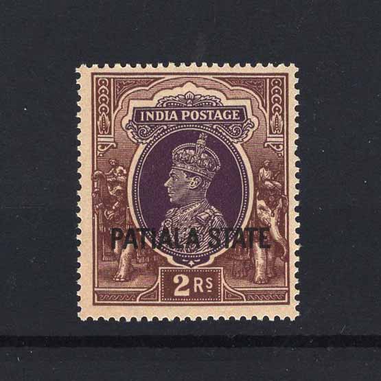 Lot 13813 - India - States - Patiala 1937 -  UPA UPA Auction UPA 98