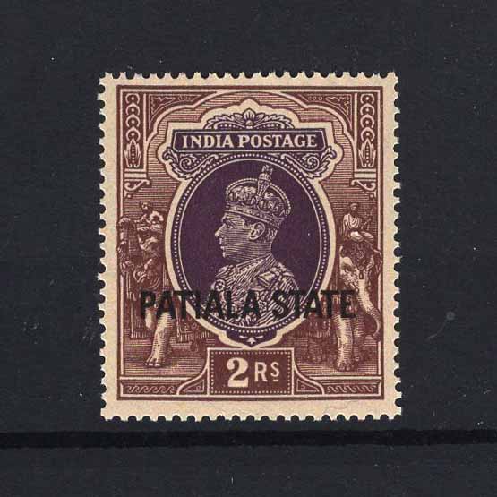 Lot 13814 - India - States - Patiala 1937 -  UPA UPA Auction UPA 98