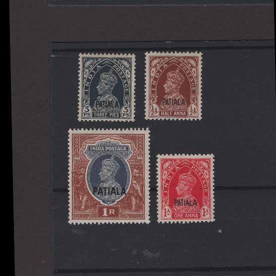 Lot 13820 - India - States - Patiala 1941-46 -  UPA UPA Auction UPA 98