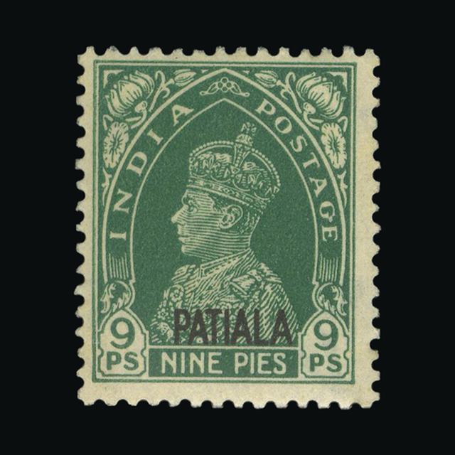 Lot 13824 - India - States - Patiala 1941-46 -  UPA UPA Auction UPA 98