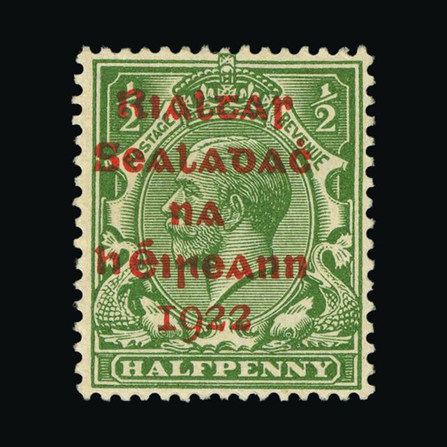 Lot 13941 - ireland 1922 - UPA UPA Auction UPA 98 Lot 13941 - ireland 1922 - UPA UPA Auction UPA 98