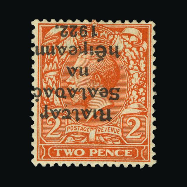 Lot 13944 - ireland 1922 - UPA UPA Auction UPA 98 Lot 13944 - ireland 1922 - UPA UPA Auction UPA 98