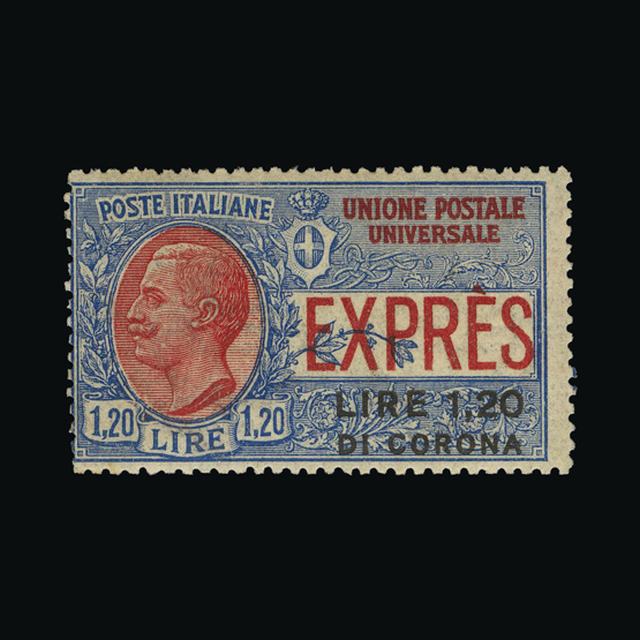 Lot 14156 - Italy - Austrian Territories 1921 -  UPA UPA Auction UPA 98