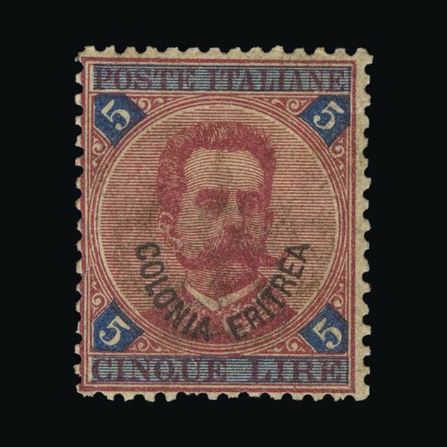 Lot 14168 - Italy - Colonies - Eritrea 1893 -  UPA UPA Auction UPA 98