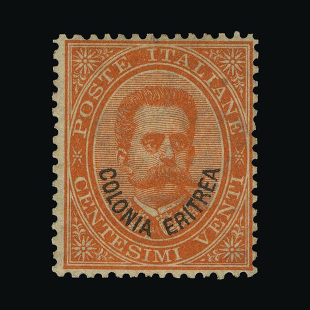 Lot 14172 - Italy - Colonies - Eritrea 1893 -  UPA UPA Auction UPA 98