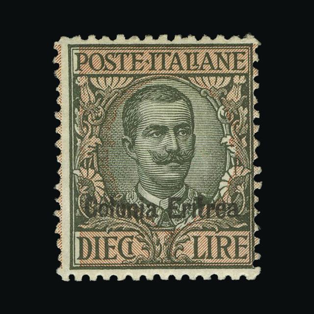 Lot 14185 - Italy - Colonies - Eritrea 1916-21 -  UPA UPA Auction UPA 98