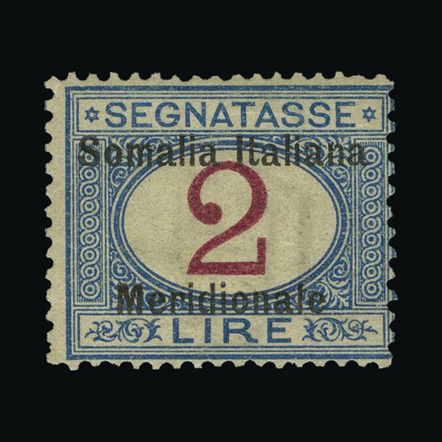 Lot 14230 - Italy - Colonies - Somalia 1906 - UPA UPA Auction UPA 98 Lot 14230 - Italy - Colonies - Somalia 1906 - UPA UPA Auction UPA 98